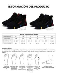 Calzado De Caminata Para Muje,Un Par De Zapatos Deportivos Transpirables De Malla Con Suela De Ligera Para Actividades Al Aire Libre,Nuevas zapatillas deportivas para mujer.Zapatillas deportivas minimalistas con cordones para mujer.Zapatillas De Tenis Para Mujer, Zapatos Comodos Mujer, zapatos deportivos de mujer transpirables con cordones - Negro y rojo - Ver 8