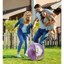 Inflatable Beach Balls Set Of 2 - Elegant Glitter Confetti Premium Floaters, Heavy Duty Vinyl Floatation Toys For Beach Party, UV Resistant Pool Decor - 16 Inches - 2 Pack XIE - Purple - View 6