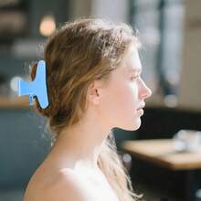 12 Stück Haarklemmen für Styling-Segmentierung, schwarze Schmetterling-Haarklammern für den Salon, zum Schneiden, Stylen, Segmentieren, Färben, Schmetterling-Haarclips, elegante Haarklammern für den Winter