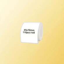 Marklife White Square Stickers, Available In Various Sizes (40x30mm), Compatible With M110/M200/M120/M220/P50/L7 Self-Adhesive Circular Stickers, Used For Barcode And DIY Logo Design, Can Labels - Multicolor - View 12