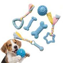 6pcs/Set TPR Pet Toys, Dog Chew Toys, Consume Energy, Self-Entertainment, Suitable For Small, Puppy And Medium Dogs - Multicolor - View 13