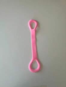 1pc 8-Shaped Silicone Yoga Resistance Band - Universal Elastic Fitness Stretching Rope, Suitable For Back, Waist, And Arm Exercises - Suitable For Home, Gym, And Outdoor Workouts - Multicolor - View 11