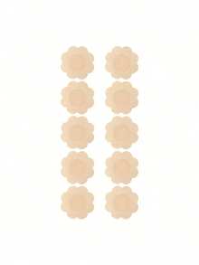 2 对芒果形隐形粘合文胸，女士无肩带粘性文胸罩杯，乳沟增强效果，夏季清凉胸部提升粘贴式文胸贴，使用前请清洁胸部区域，因为汗水和水可能会降低粘合性，1 对乳沟增强器，透气，适合小胸部，提升和聚拢，隐形露背文胸，适用于连衣裙、礼服和内衣 - 彩色 - 查看 11