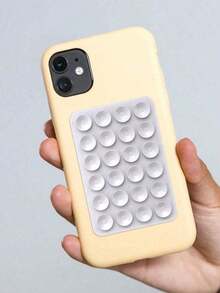 Silicone Phone Grip & Suction Cup Stand Set | Android Compatible Valentine's Day Gift Compatible With IPhone, Android Phone, Gift For Birthday, Family, Friends Phone Holder Phone Stand Phone Accessories