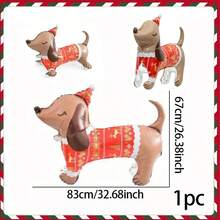 20 bóng bay giấy bạc trang trí tiệc sinh nhật hình chó cưng, chó Husky/Dachshund/Bulldog/Poodle/Labrador/Shepherd và nhiều giống chó khác, hình thú cưng, thiết kế hình bàn chân, xương, thích hợp để trang trí tiệc theo chủ đề thú cưng, trang trí kỷ niệm, tiệc sinh nhật, trang trí bóng bay, tiệc trà ngoài vườn, trang trí mùa cưới, trang trí tốt nghiệp năm 2025, ngày của mẹ, chó vui vẻ, quà tặng tiệc, đồ dùng tiệc tùng, trang trí phòng, giáng sinh - Bóng bay thú cưng - Xem 28