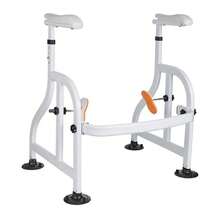 Toilet Safety Rails For Seniors, Adjustable Height Toilet Safety Frame, Medical Bathroom Assist Frame For Elderly Adults Senior Disabled - White - View 5