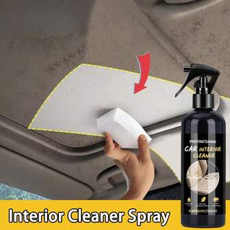 JB-XPCS Autoinnenreiniger, kraftvolle Fleckenentfernung ohne Beschädigung des Innenraums, gründliche Reinigung für Decke, Sitze & Fußmatten