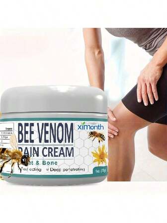 New Zealand Honey Joint Care Cream, Adult Hypoallergenic Type, Contains Honey, Chamomile And Glycerin. Suitable For All Parts Of The Body - Hands, Shoulders, Legs, Waist. A Special Body Care Massage Gift For Parents, 30 Grams Per Bottle