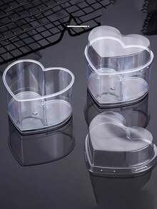 Plastic Dessert Cups, Suitable For Party Appetizers, Yogurt Parfaits, Mini Desserts, Mousse, Pudding, Fruit, Jello, Cheesecake, And Ice Cream, Square Plastic Cups, Cheesecake Cups, Christmas Party, Birthday Party, Wedding Party Supplies - Clear - View 7