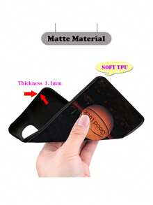 Carcasă de telefon personalizată cu text, model de frunze de toamnă, cu nume creativ, din silicon și TPU