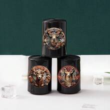 Easy-Press Beer Bottle Opener - No-Residue, Creative Design For Effortless Opening, Four Types Of Deer Head Patterns