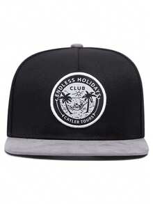 2025 Fashion And Creative New Baseball Hat CLUB Coconut Embroidered Men's Outdoor Climbing Fishing Sunshade Hat Street Rock Skateboarding Hat Street Dance Sports Hip Hop Hat Women's Daily Leisure Commuting Decorative Hat Multi Functional Adjustable Flat Edge Hat