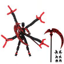 1件 3D列印關節人偶組裝玩具，13關節可動模特兒，3D列印第三代人偶，DIY全身組裝，紓壓裝飾，手工生日禮物，完美禮物，玩具遊戲 - 多色2 - 查看 25