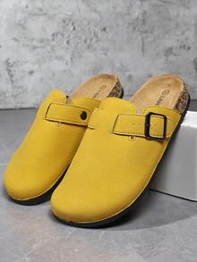 أحذية نعل من الفلين مريحة للارتداء بدون ربط، مناسبة للرجال والنساء، للارتداء اليومي في المنزل والمكتب والسفر والشاطئ، مناسبة لمناسبات الجمعة والكريسماس وعيد الحب