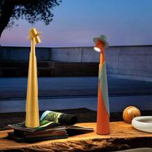 1 Stück LED Tischlampe, wiederaufladbar, lange Akkulaufzeit, tragbare Tischlampe, nordischer moderner, minimalistischer Stil, geeignet für Wohnzimmer/Schlafzimmer/Nachttisch Dekorative Tischlampe