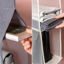 3/4 Layers Hanging Handbag Organizer Transparent Wardrobe Closet Storage Bag - Multicolor - View 5