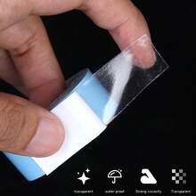 蕾丝前固定假发胶带卷，假发替换胶带 3 码防水蕾丝前假发胶带前蕾丝假发胶水强力双面 - 無色 - 查看 7