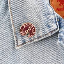 1 Stück Emaille-Anstecknadel mit Buchstabenlogo, multifunktionales Modeaccessoire, unisex, kreatives Geschenk für Paar, Kleidung/Tasche/Schal/Hut Dekoration, stilvolle Anstecknadel