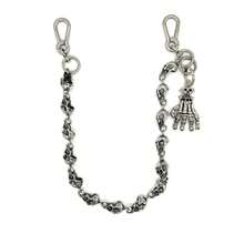 Fashion New Unisex Denim Waist Chain, Skull Head Pant Chain, Streetwear