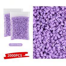 1000/2000/5000pcs 2.6mm Mini Fuse Beads Pixel Puzzle Iron Beads Melting Beads DIY High Quality Handmade Gift - Beans - View 65