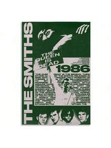 1 pieza Póster de la banda de rock The S-M-I-T-H-S en lienzo sin marco, arte de pared de música retro, póster de música de película, impresiones y pósteres de buena calidad, póster de arte de pared de HD, pintura decorativa para el hogar