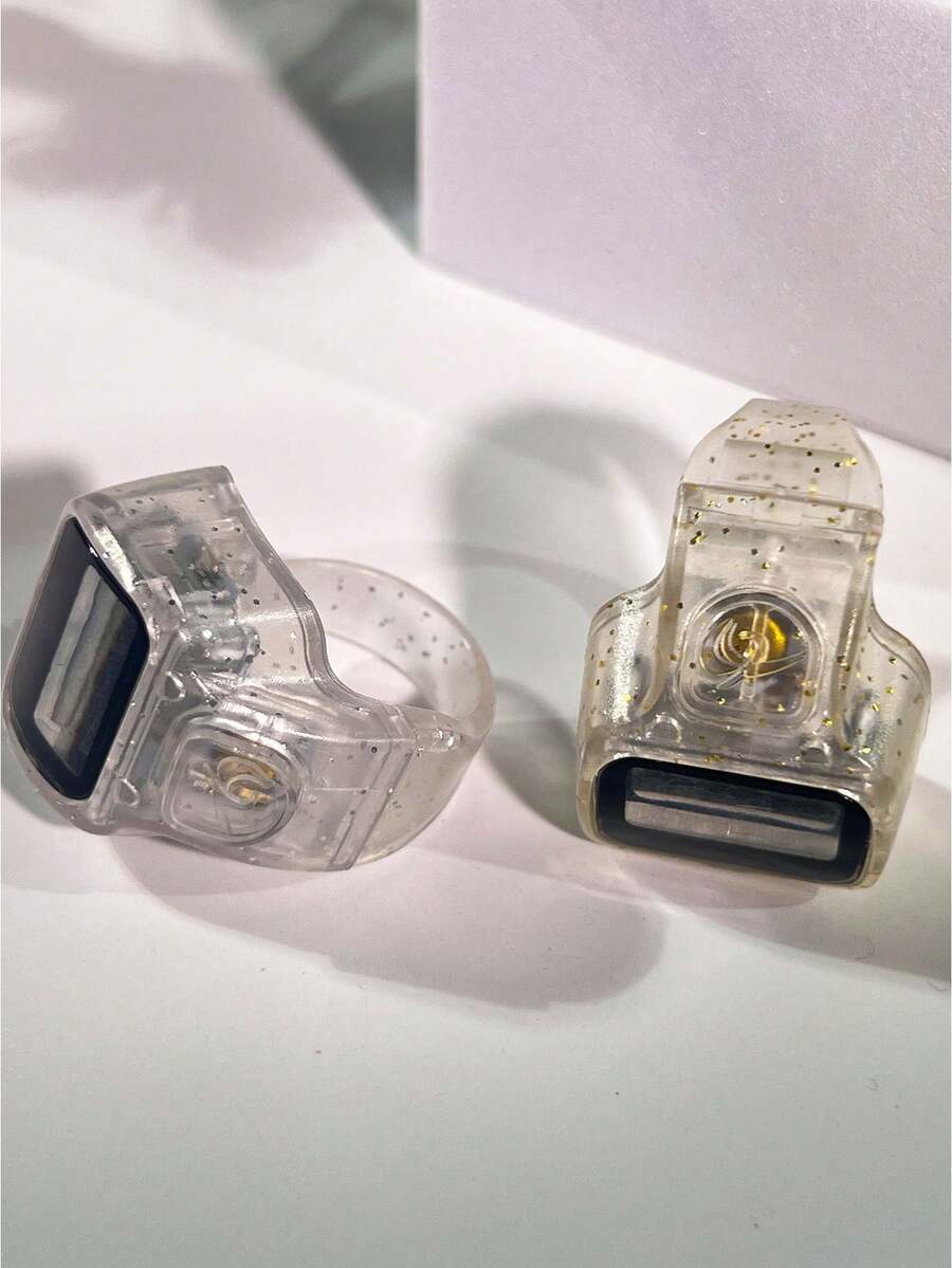 数字环形计数器，带显示屏的手持式计数器，应力释放计数器，透明白色和米色