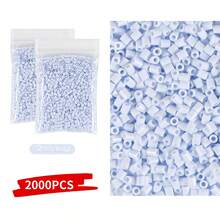 1000/2000/5000pcs 2.6mm Mini Fuse Beads Pixel Puzzle Iron Beads Melting Beads DIY High Quality Handmade Gift - Beans - View 47