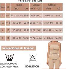 2 Pcs Body Moldeador Mujer con Control de Barriga - Shapewear para Mujer de Sin Mangas, Faja Moldeadora Mujer para Levantador Glúteos Invisible, U Plunge Desing, para Oficina, Diario, Fiesta - 2pcs Piel XL - Ver 2