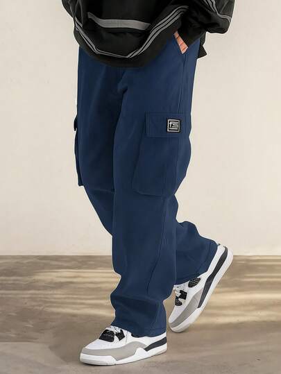 男士休闲工装裤，时尚户外工作服长裤