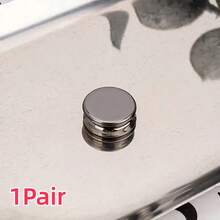 1Pair/2/4Pairs Flat Colorful Magnetic Clasp Veil Scarf Clip, Shawl Brooch Windbreaker Shawl Multi-Functional Anti-Slip Magnetic Clasp