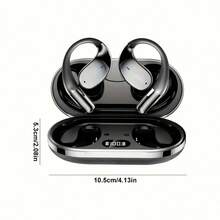 2025 AI 翻译耳塞 - 骨传导无线耳机，支持 144 种语言实时翻译，多麦克风降噪，300 小时播放时间，触控，深沉低音和高清语音，适合跑步、商务、音乐、通话、无线耳机降噪、免提通话、现代耳机、轻巧设计、多麦克风系统、常旅客 - 多色 - 查看 9