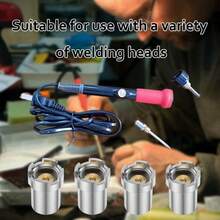 2PCS Thread Screw Converter, Thread Adapters Soldering Iron Ring Adapters Connector Repair Accessories For Connecting Soldering Irons Circuit Board Repair Electronic Equipment