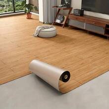 1 Roll Self-Adhesive 3D Vintage Wood Grain Texture Vinyl Flooring - Peel And Stick Luxury Vinyl Floor Tiles, Scratch-Resistant And Impact-Proof, Easy To Clean, DIY Flooring For Home, Office, Kitchen, Bathroom, 300cm X 40cm Large Roll, Durable PVC Material, Removable Peel And Stick Flooring, Suitable For Indoor Use, Ideal For DIY Projects Wallpaper Wall Paper Wall Stickers Wall Decor Room Decor Bedroom Decor - Multicolor - View 12
