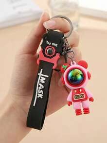 1 件创意太空宇航员钥匙扣吊坠、包包挂件、汽车装饰、促销礼品