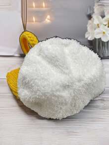 1pc Funny Beer Mug Beanie Hat, Warm Knitted Cap Unisex For Winter - Funny Beer Mug Knitted Hat - View 3