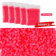 1000/2000/5000 hạt nhựa mini 2.6mm hình ghép pixel, hạt nhựa nung chảy tự làm chất lượng cao dành cho trẻ em, đồ chơi giáo dục, quà tặng thủ công. - Đậu - Xem 45