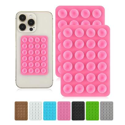 1PC Silicone Suction Phone Case Mount,Phone Suction Grip,Octobuddy,Sticky Phone Grip, Adhesive Phone Stand Sticky For Cell Phone