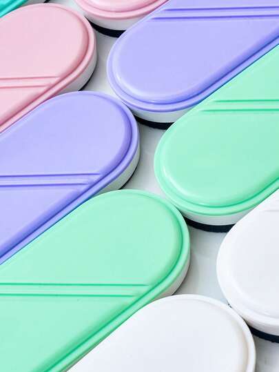 1pc Dustless Whiteboard Eraser, Suitable For School, Office, And Presentations