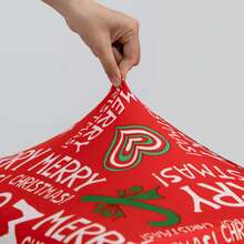 غطاء أريكة مطبوع بطبعات عيد الميلاد قطعة واحدة، مع طباعة حرف عيد الميلاد وشجرة عيد الميلاد وطبعات أخرى ذات موضوع عيد الميلاد، يخلق جوًا من عيد الميلاد، مناسب للمنزل والفندق وديكور الحفلات، يناسب أريكة من مقعد واحد أو مقعدين أو ثلاثة مقاعد