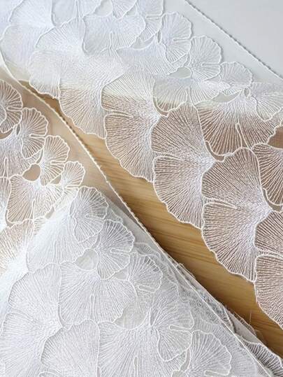 1 Yard Tulle Lace Trim, 15cm Wide, Sewing Accessory For Dress, Gown, DIY Decoration