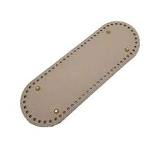 11.81 英寸 X 3.94 英寸椭圆形 PU 皮革塑形垫 - 钩针底部指甲塑形垫，带铁钉 - 混合颜色 - 适用于手提包和钱包制造商 - DIY 爱好者、编织包的完美礼物 - 彩色 - 查看 9