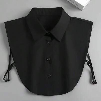 Lady's Fake Collar Half Shirt Business Collar False Shirt Collar Comfortable Fake Half Collar For Men Women Formal Occasions