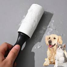 160pcs Super Sticky Lint Roller - Pet Hair Remover Lint Rollers For Pet Hair Extra Sticky Lint Rollers For Clothes Lint Removal , Pet Hair Lint Rollers Are Tools Specifically Designed For Cleaning Pet Hair. 40pcs/Roll They Can Efficiently And Quickly Clean And Adsorb The Dust And Pet Hair On Clothes, Furniture, Carpets, And Car Seats. - American Handle - View 11