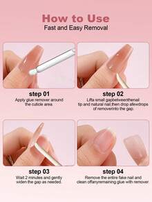 30ml Gel Nail Polish Remover, Super Strength To Remove Glitter And Dark Nail Polish, Preservative-Free, Suitable For Nails | Acetone Nail Polish Remover, Can Remove Gel, Acrylic And Dip Powder Nail Polish
