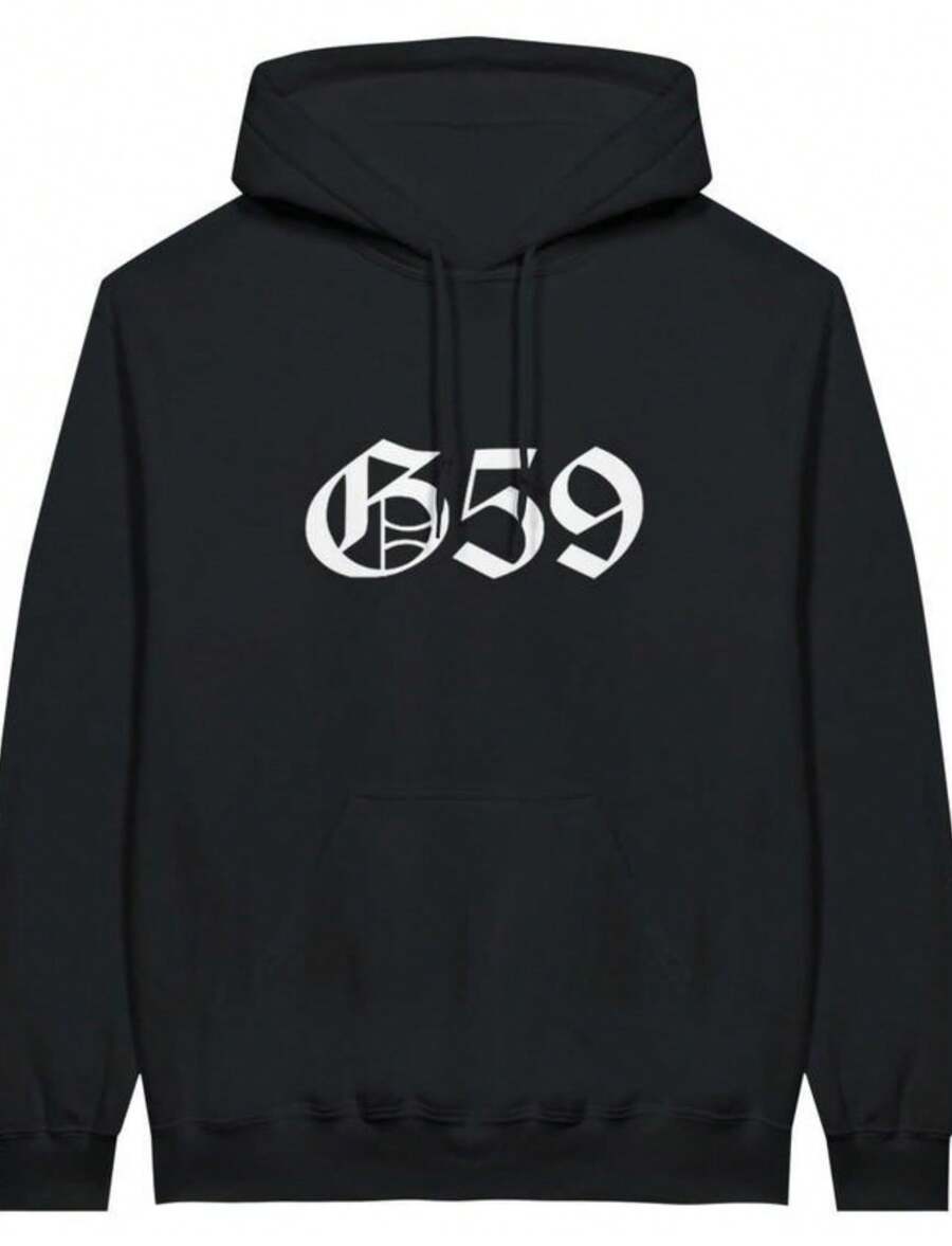 G59 Hoodie, Fan Merch, Hip Hop Hoodie Hip Hop Midweight - Black - View 1