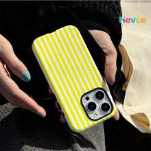 Funda protectora de doble capa con diseño de rayas en negro y rosa, de moda para niña y niño, compatible con teléfonos 17, 17 Pro Max, 17 Pro, 17 Air, 16, 16e, 16 Pro Max, 15, 15 Plus, 15 Pro Max, 15 Pro, 14, 14 Pro, 14 Pro Max, 14 Plus, 13, 13 Pro Max, 13 Pro, 11, 12, 12 Pro, 12 Pro Max, XS, 8 Plus, 7 con acabado brillante