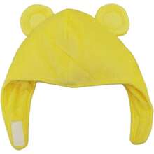 Cute Plush Frog Hat Cap For Halloween Costume Cosplay Partygift - 黃色 - 查看 3