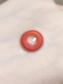 JeweLens 2pcs Vampire Red Colored Contact Lenses, Cosplay Round Lenses - Red - View 4