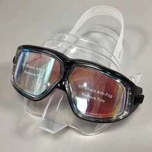 Máscara de buceo profesional QYQ, gafas de buceo de silicona panorámicas para adultos, gafas de natación, snorkel - Blanco - Ver 4