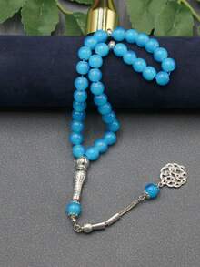 1 Stück 33 Stücke 10mm Chinesischer Knoten Glasperlen Armband, verschiedene Farben erhältlich, geeignet als Geschenk für Feiertage und den Alltag